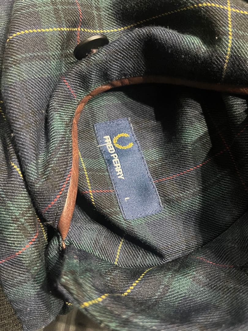 Fred Perry リバーシブルブルゾン キルティング