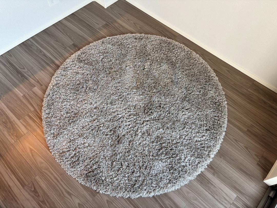 展示品 / シャギーラグ / 丸型 / ラグマット / φ1600㎜