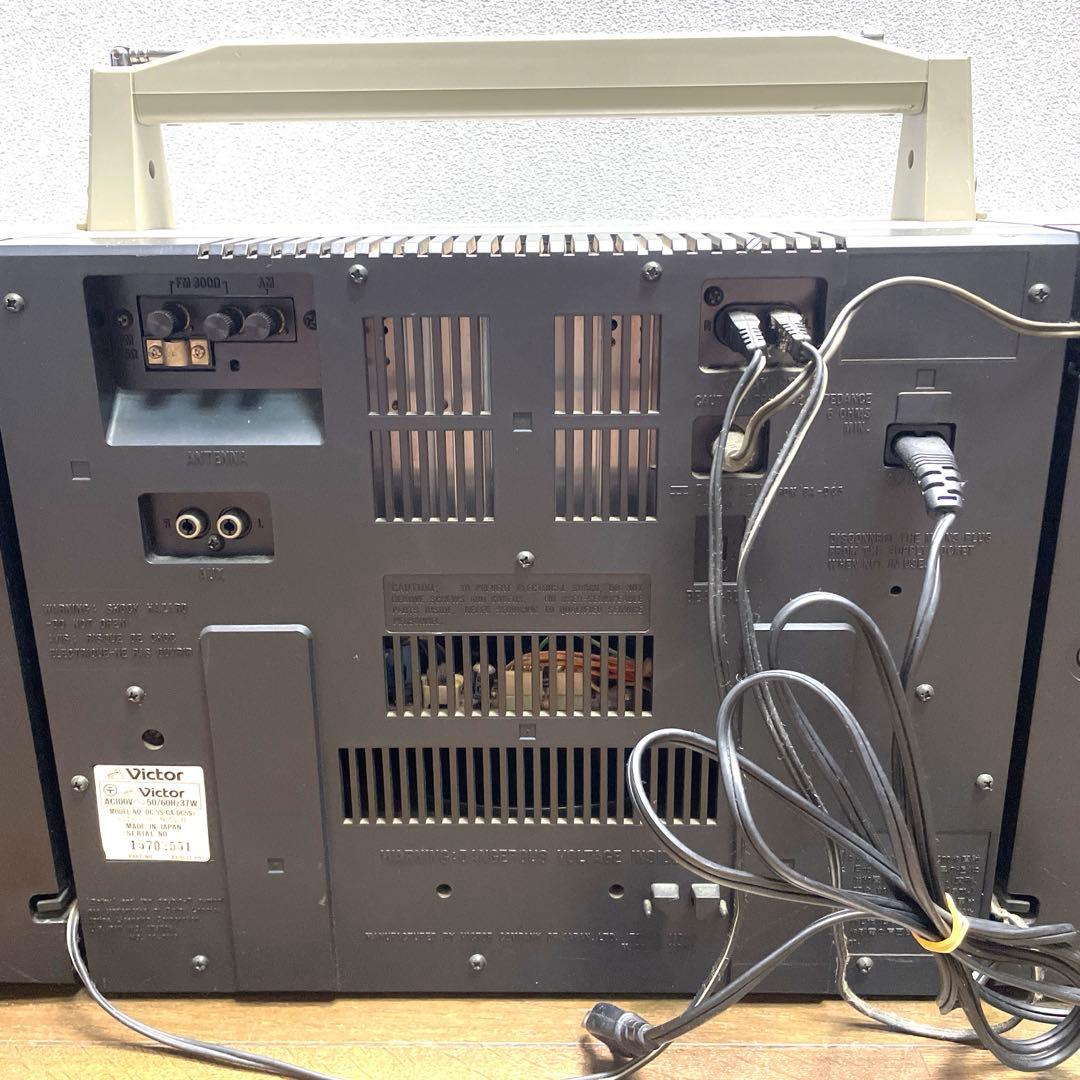 ジャンク品 Victorビクター DC-5S (CA-DS5S)ラジカセコンポ