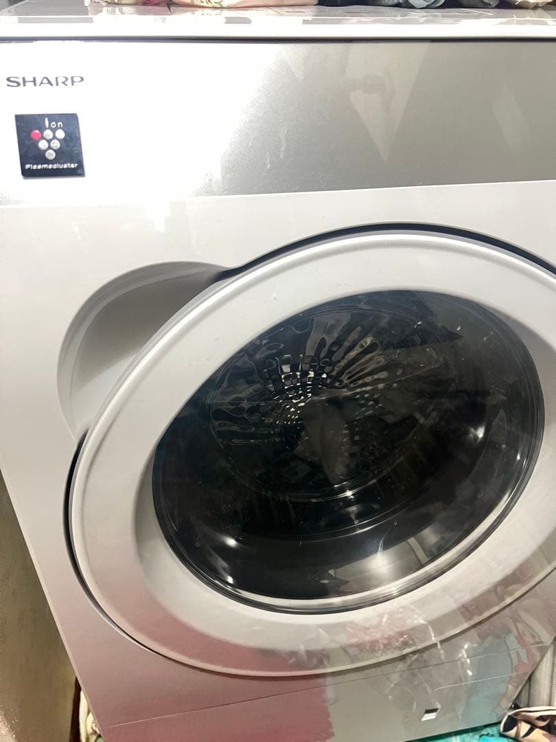 SHARP ES-K11C ドラム式洗濯機 本体 遊里