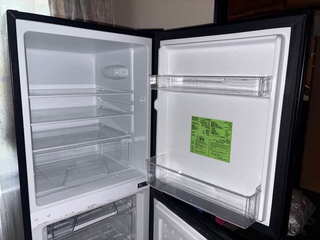 アイリス冷蔵庫2024年製★IRIS IRSD-14A-B★岐阜県引き取り限定