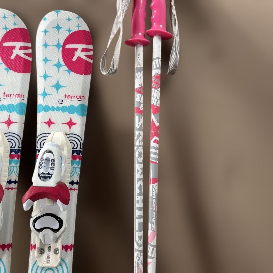 ROSSIGNOL 子供 スキーセット 80cm ロシニョール