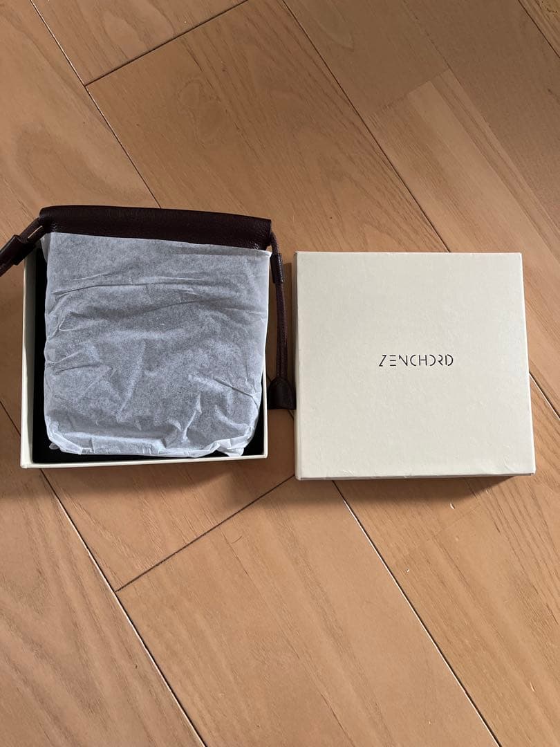 [送料込]［開封のみ未使用］Zenchord 1 ダークグレー（革ケース付）