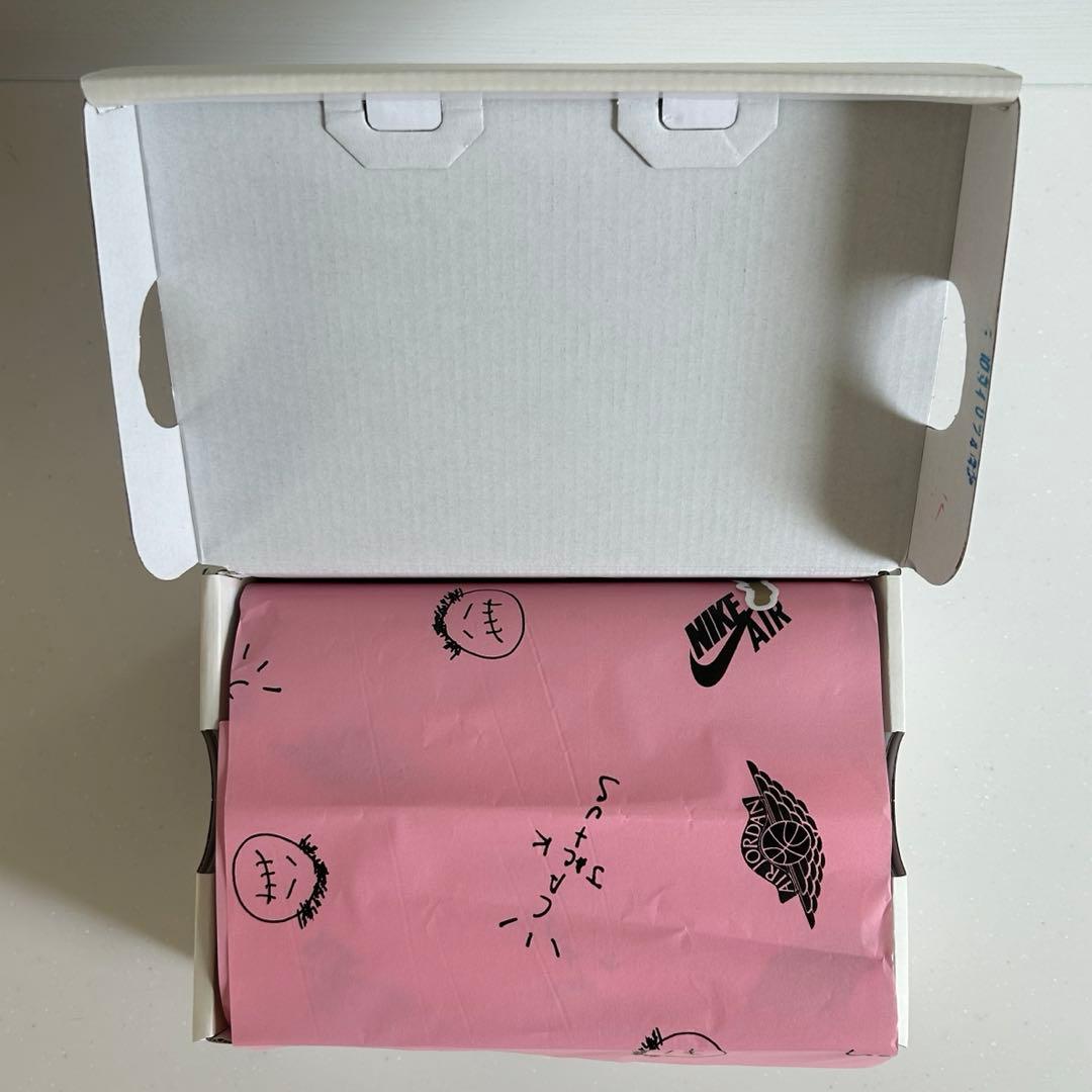 【即購入可】ジョーダン1LOW×トラヴィススコット