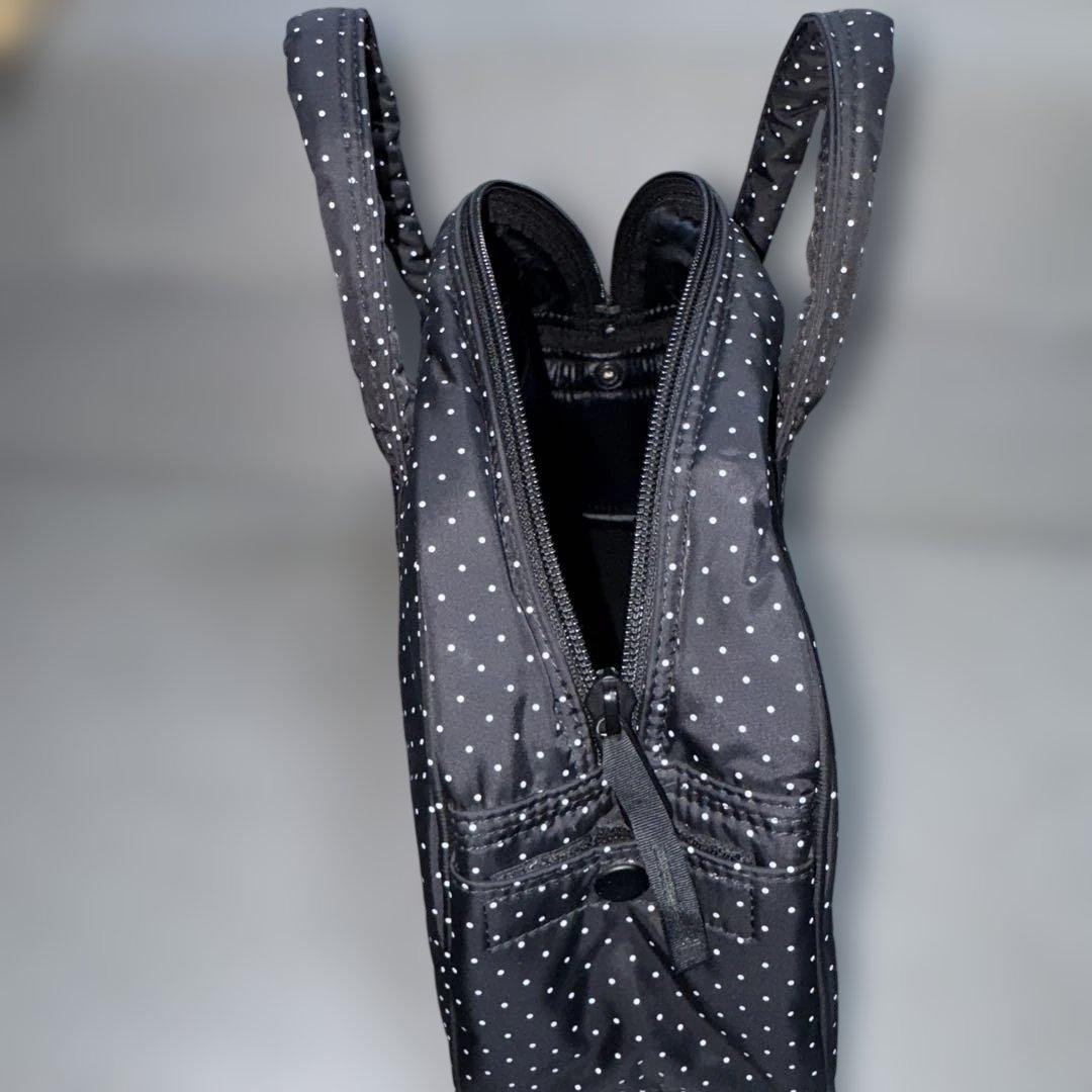 ヘッドポーター ブラックビューティー ドット ハンドバッグ（PORTER）