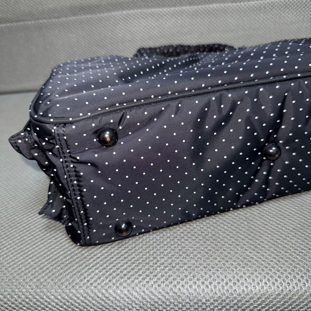 ヘッドポーター ブラックビューティー ドット ハンドバッグ（PORTER）