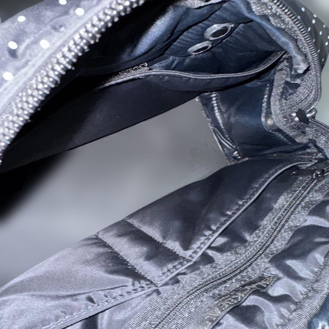 ヘッドポーター ブラックビューティー ドット ハンドバッグ（PORTER）