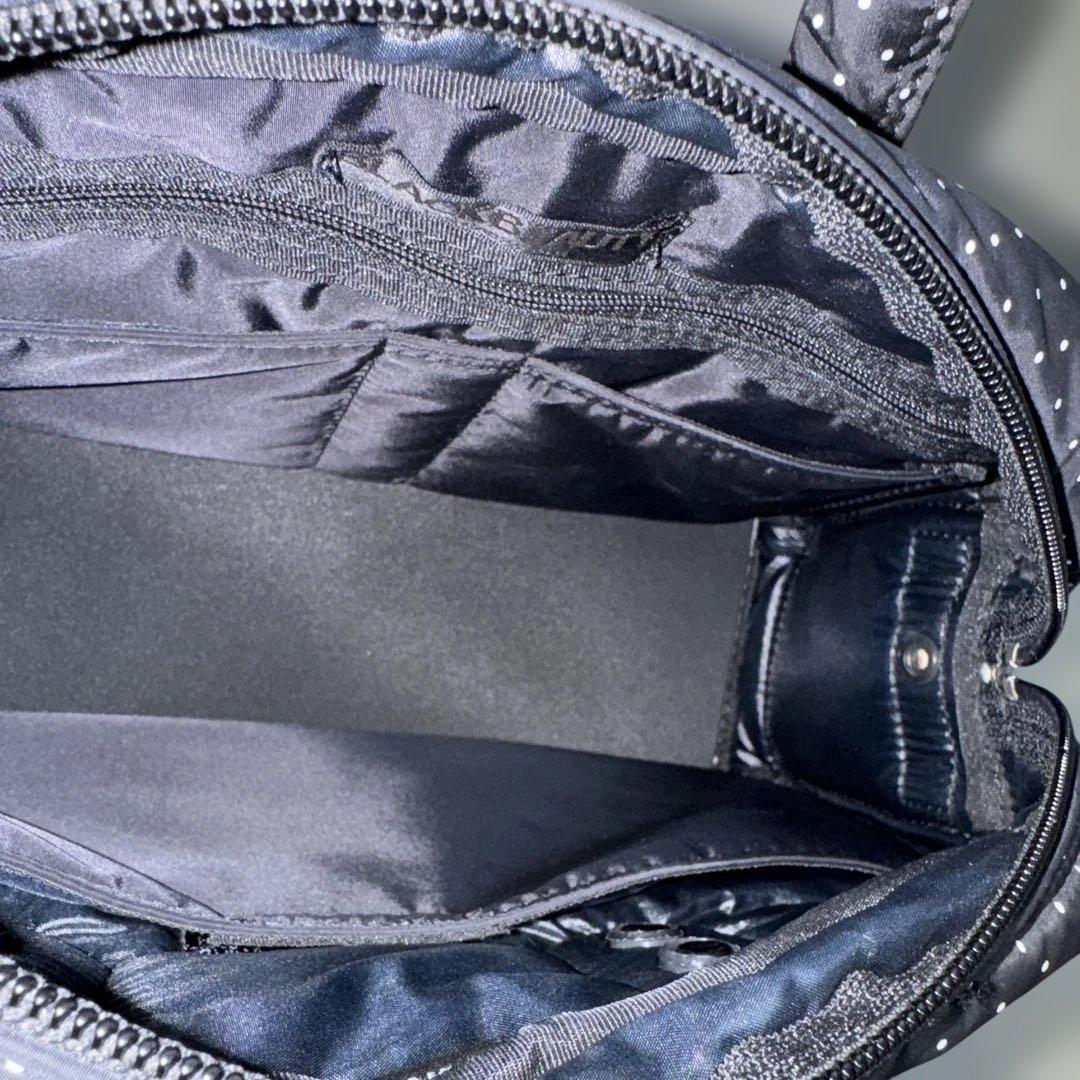 ヘッドポーター ブラックビューティー ドット ハンドバッグ（PORTER）