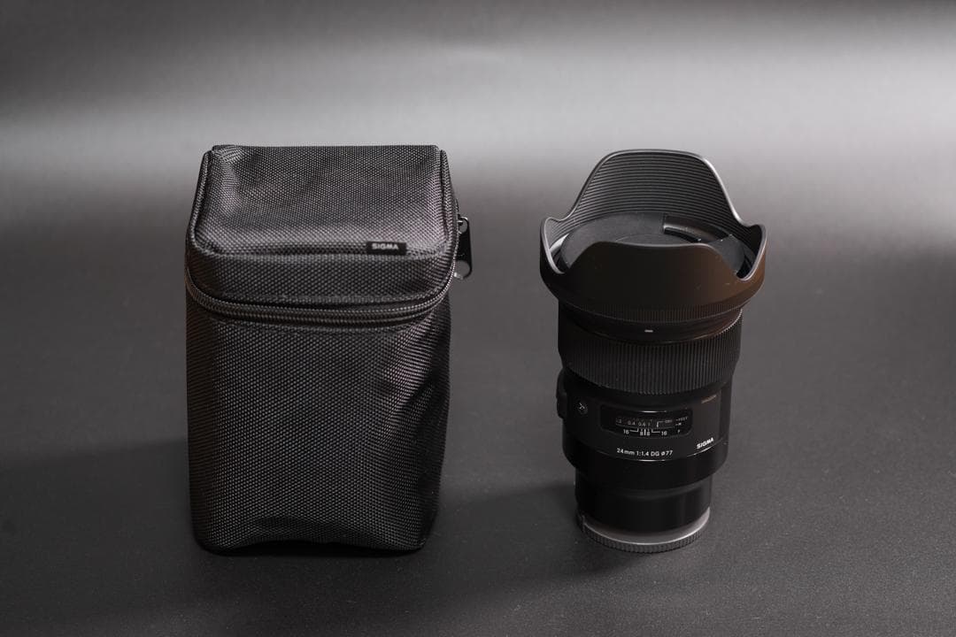 美品　SIGMA 24mm F1.4 DG HSM（SONY E-mout）