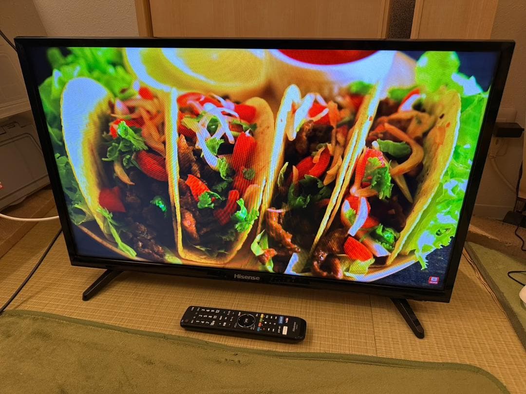 Hisense　ハイセンス　32型 テレビ　32BK1　YouTube可　超美品