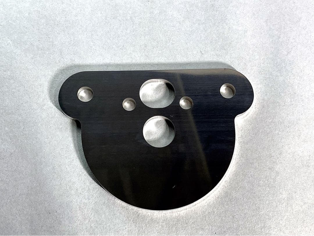 ひでぽん　バーハンドルキット　ステンレス&メーターステー　セット品