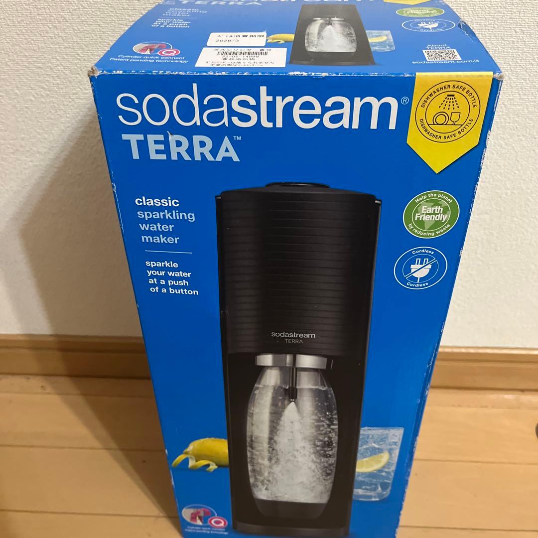 sodastream TERRA 炭酸水メーカー　黒色