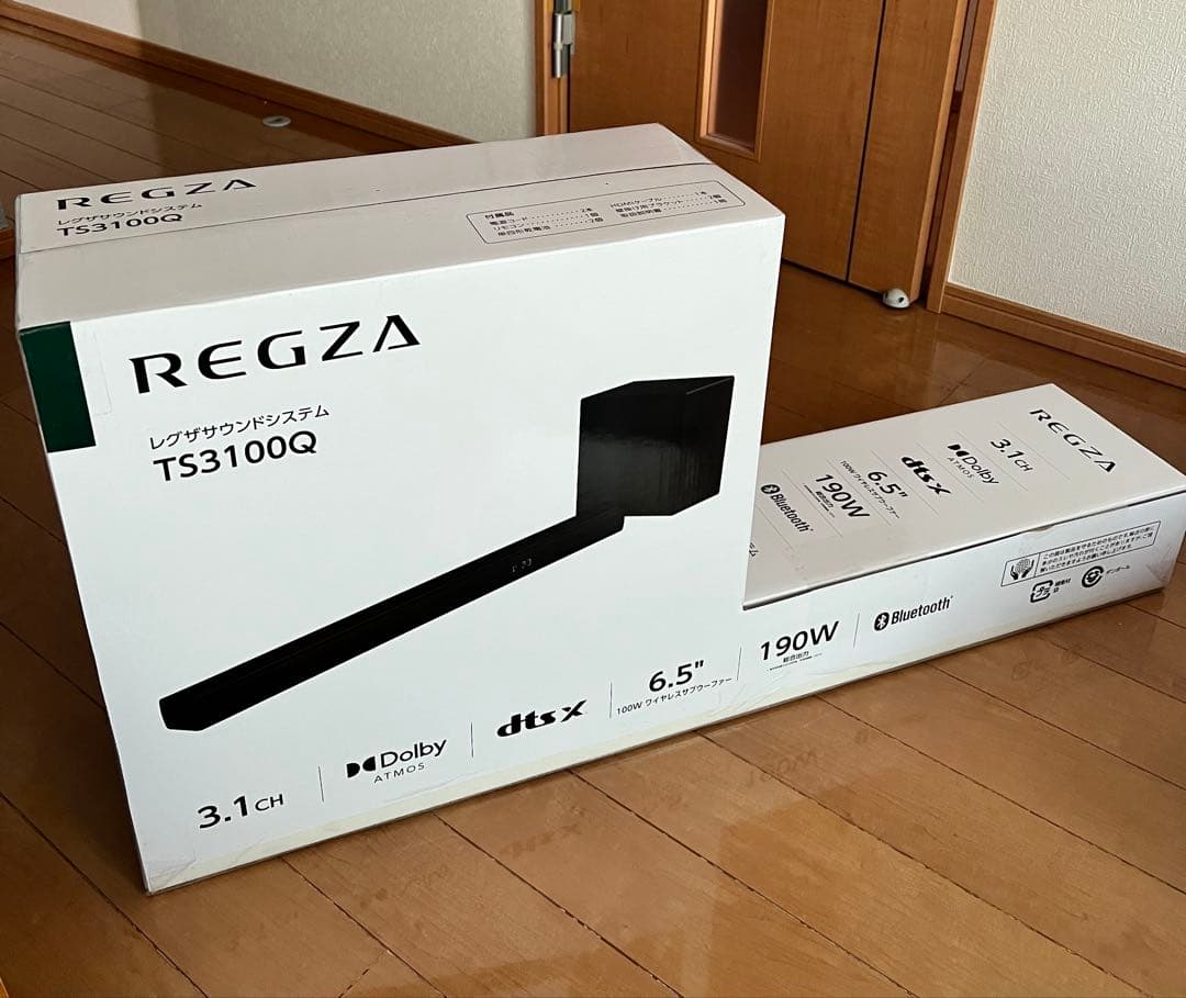 【新品、未使用】REGZA レグザサウンドシステム TS3100Q