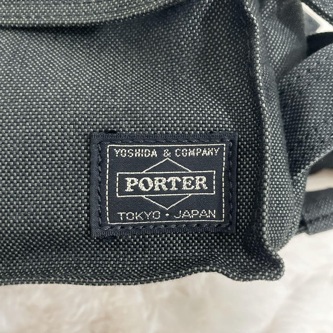 美品✨ PORTER ポーター 吉田カバン　スモーキー ボディバッグ グレー