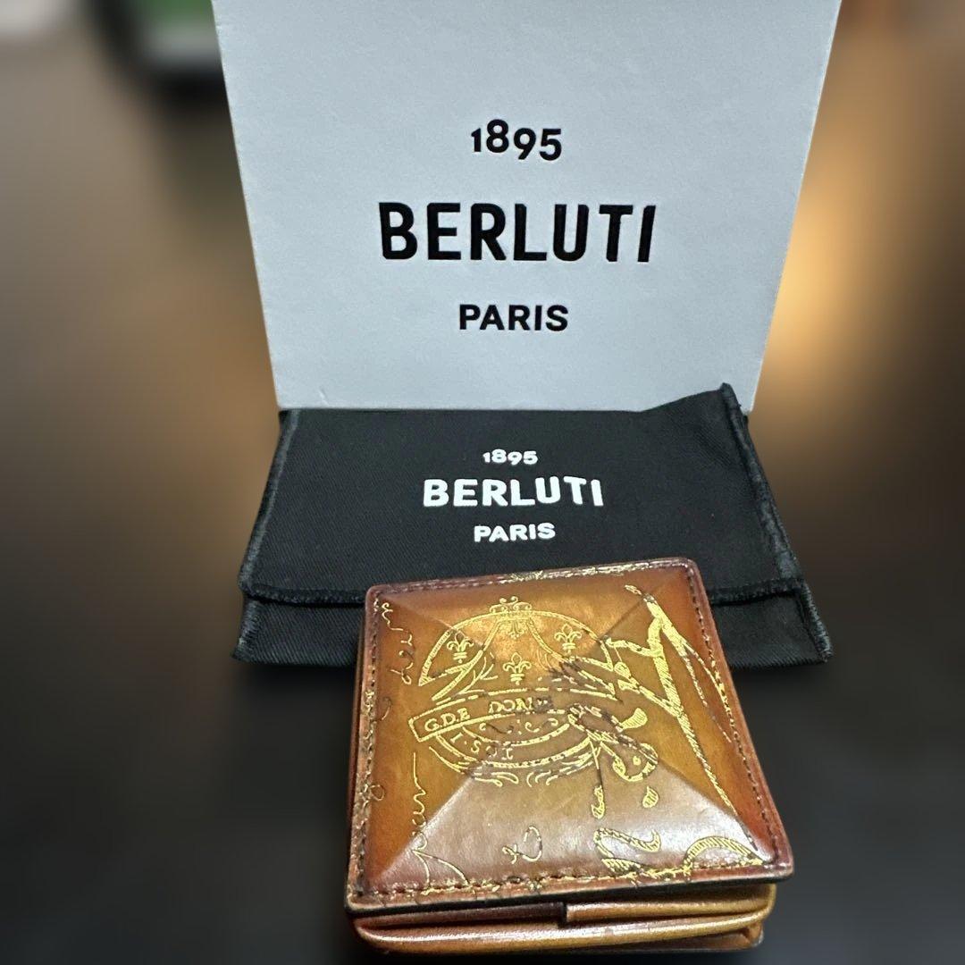 値段交渉OK BERLUTI ケース ブラウン レザー特注品