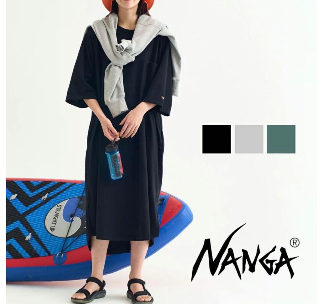 NANGA ナンガ　エコハイブリッド ルーズフィット カット ワンピース