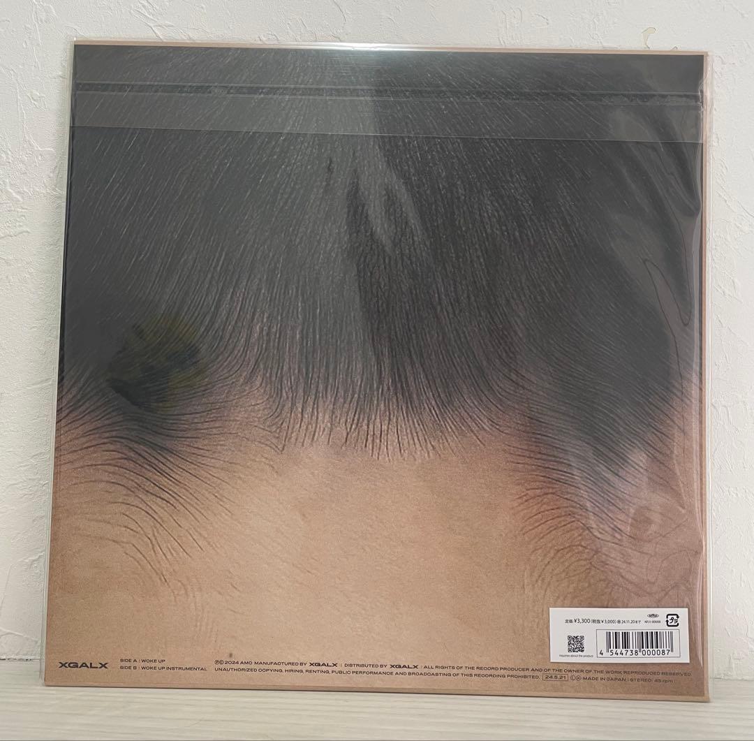 XG WOKE UP レコード