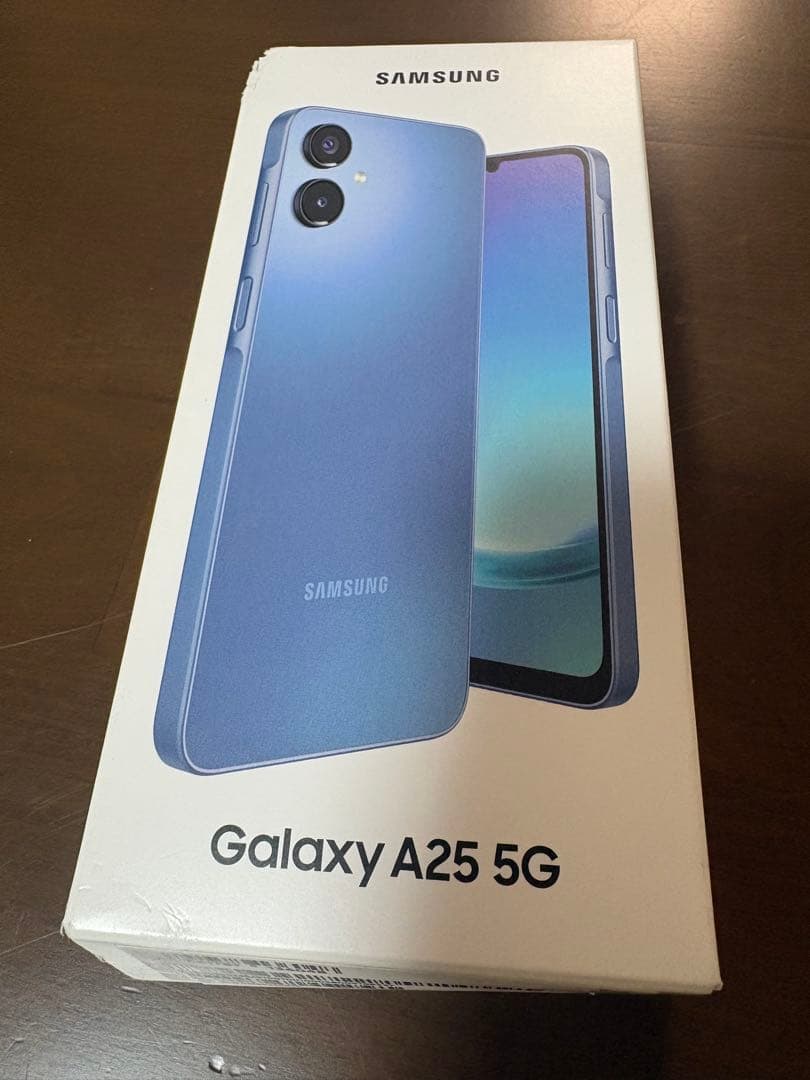 機種名···Galaxy A25 5G ブルー(中古品)