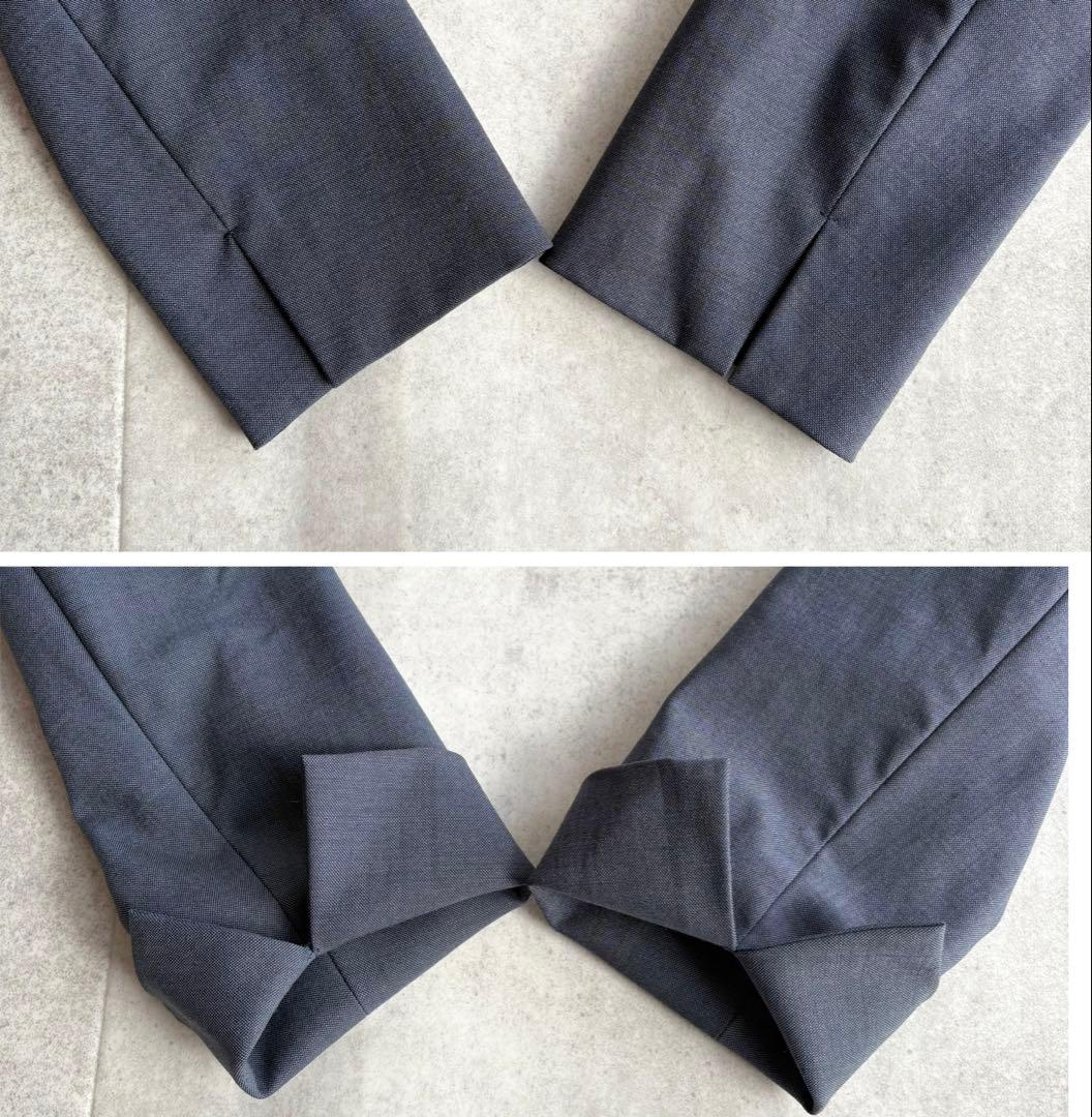 美品✨グリーンレーベルリラクシング カチリラ パンツスーツ ブルー 36