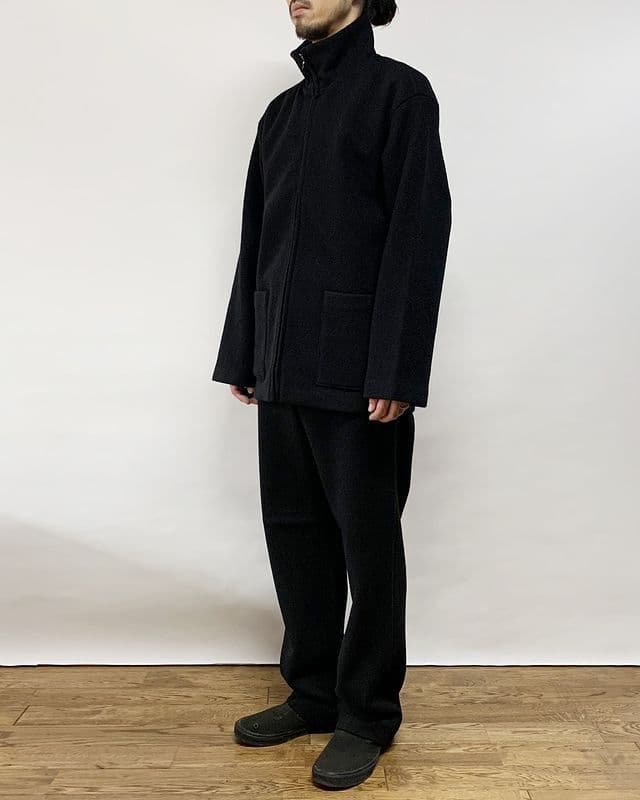 AURALEE ウールジップアップブルゾン　3
