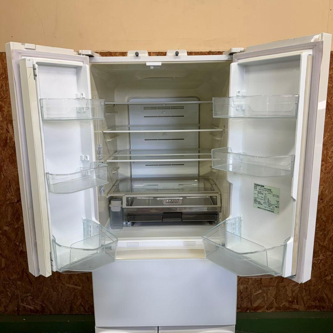 321 関東配送　冷蔵庫　大型　観音開き　自動製氷機　500L強　極美品　保証込