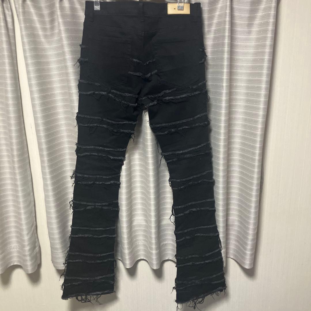 mnml ミニマル フレアデニム　32