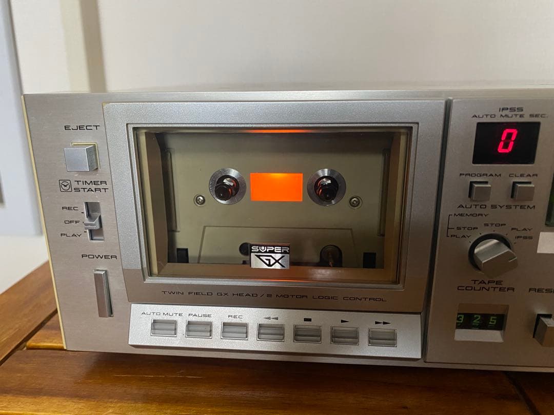 アカイ　カセットデッキ　 GX-F35