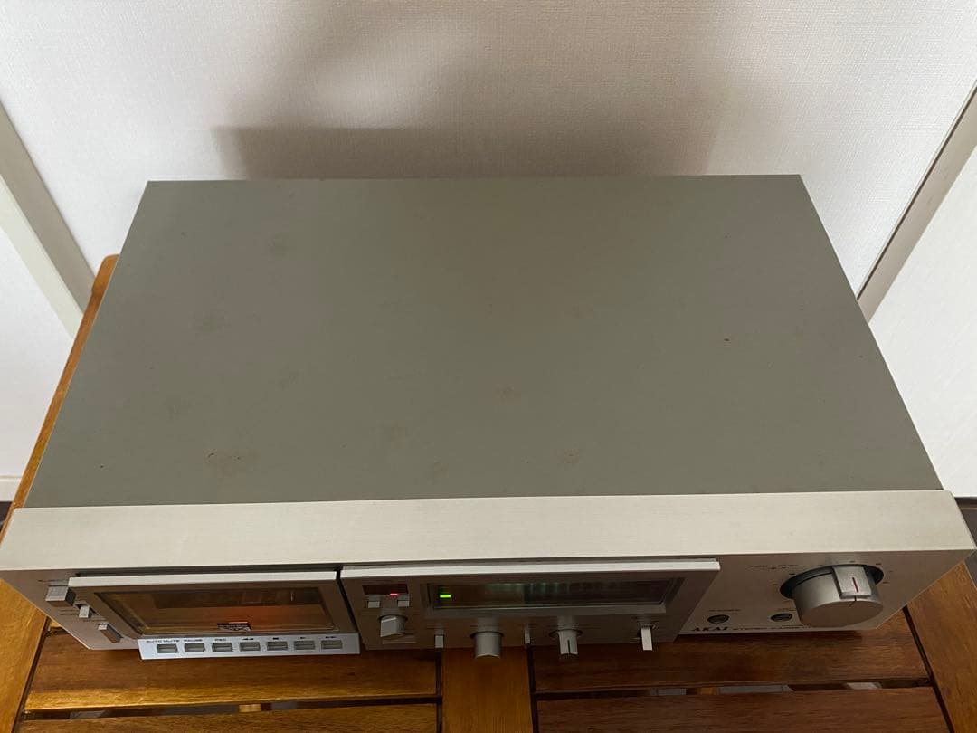 アカイ　カセットデッキ　 GX-F35