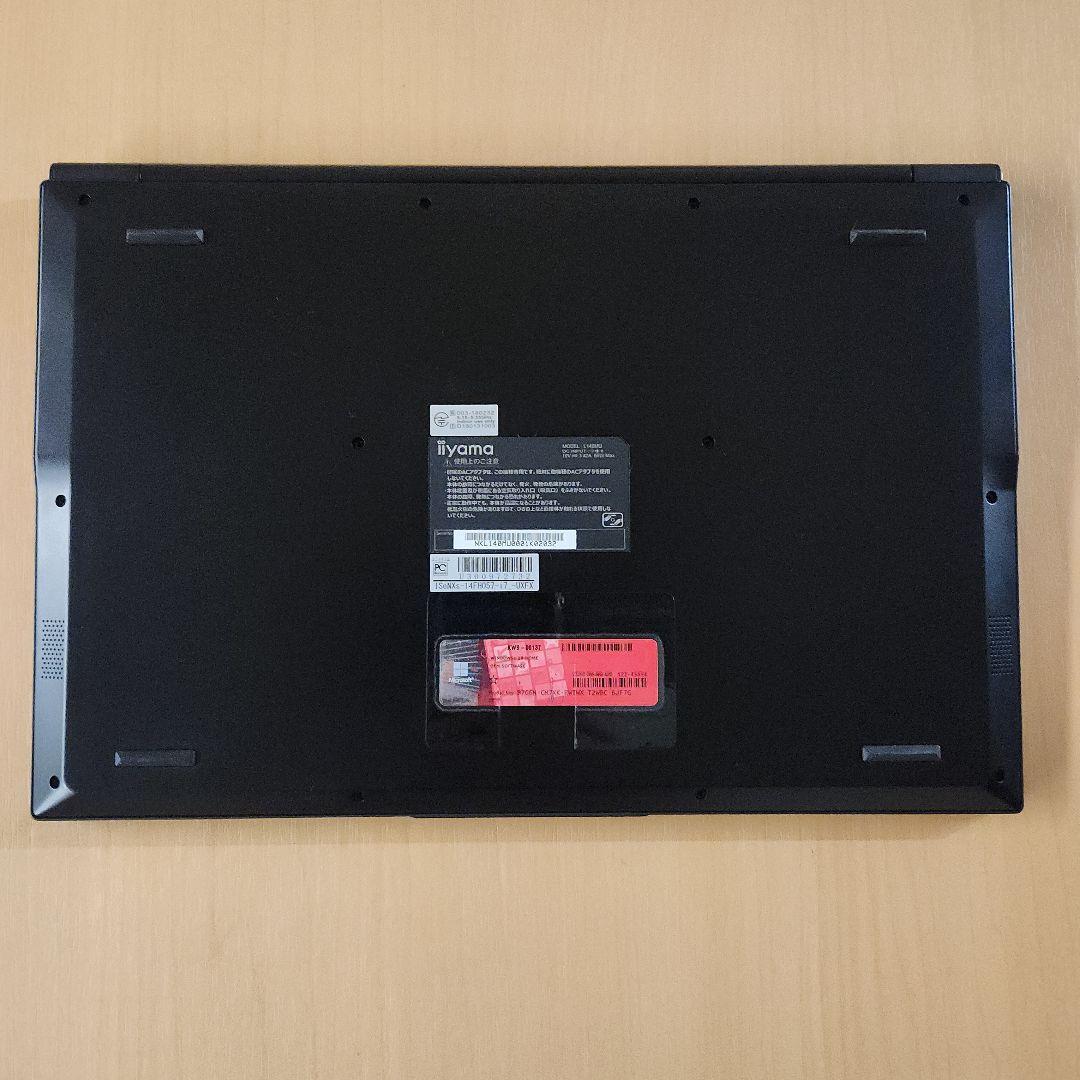 イイヤマ SENSE クリエイターノートPC core i7 14型