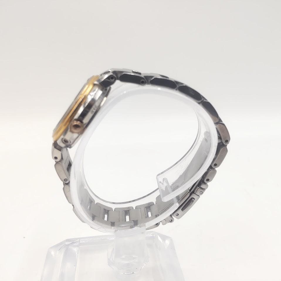 シチズン クロスシー ソーラー電波時計 レディース アナログ デイト コンビ