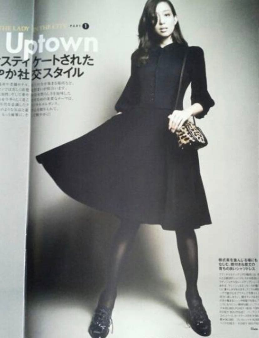 フォクシー　ブラックワンピース　袖付　40 卒業式　入学式