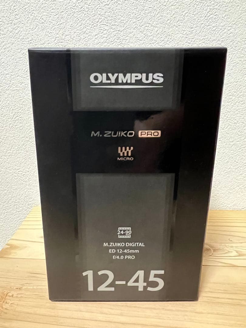未開封新品！M.ZUIKO DIGITAL ED12-45mm F4.0 PRO