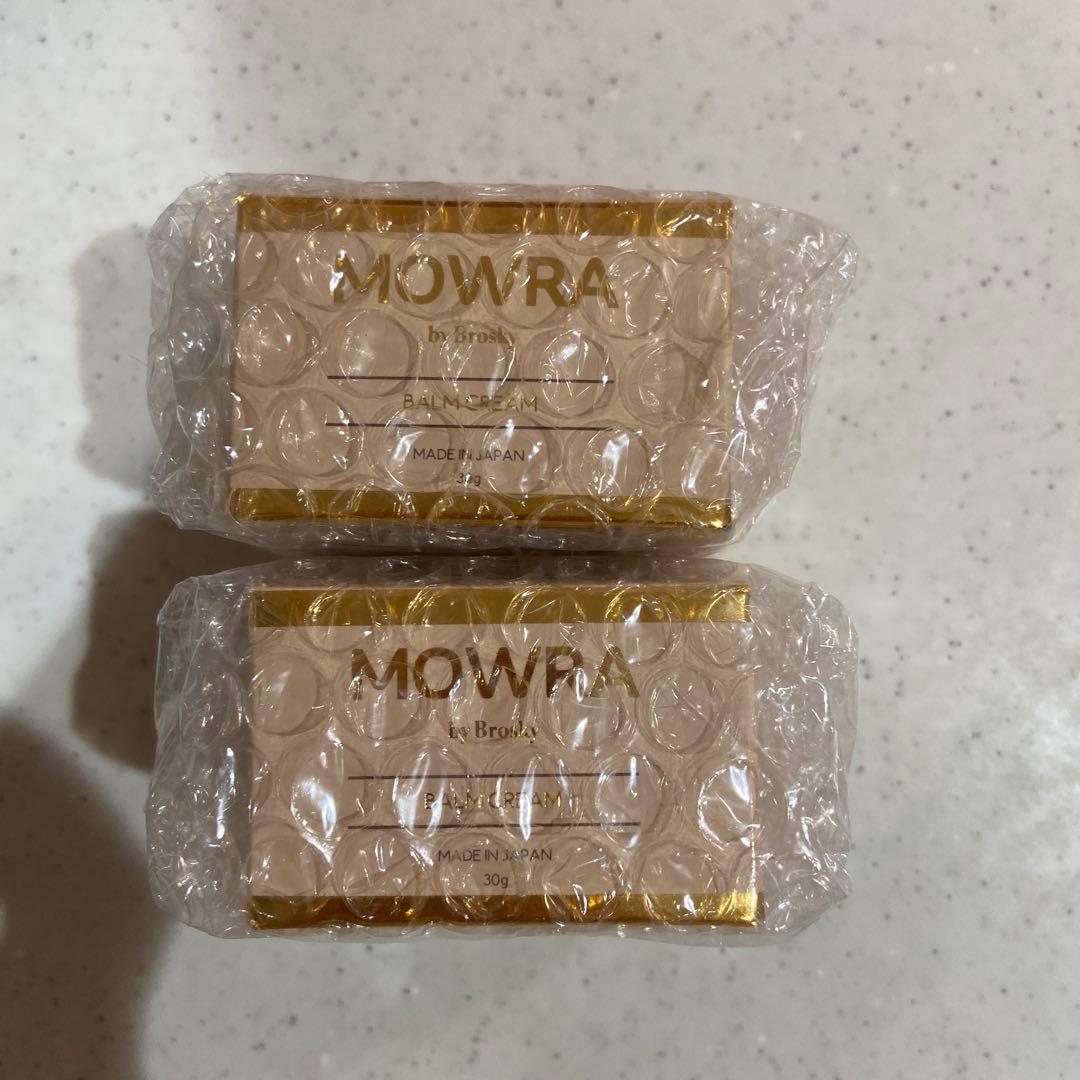 【新品未使用】MOWRA クリームバーム　まとめ売り