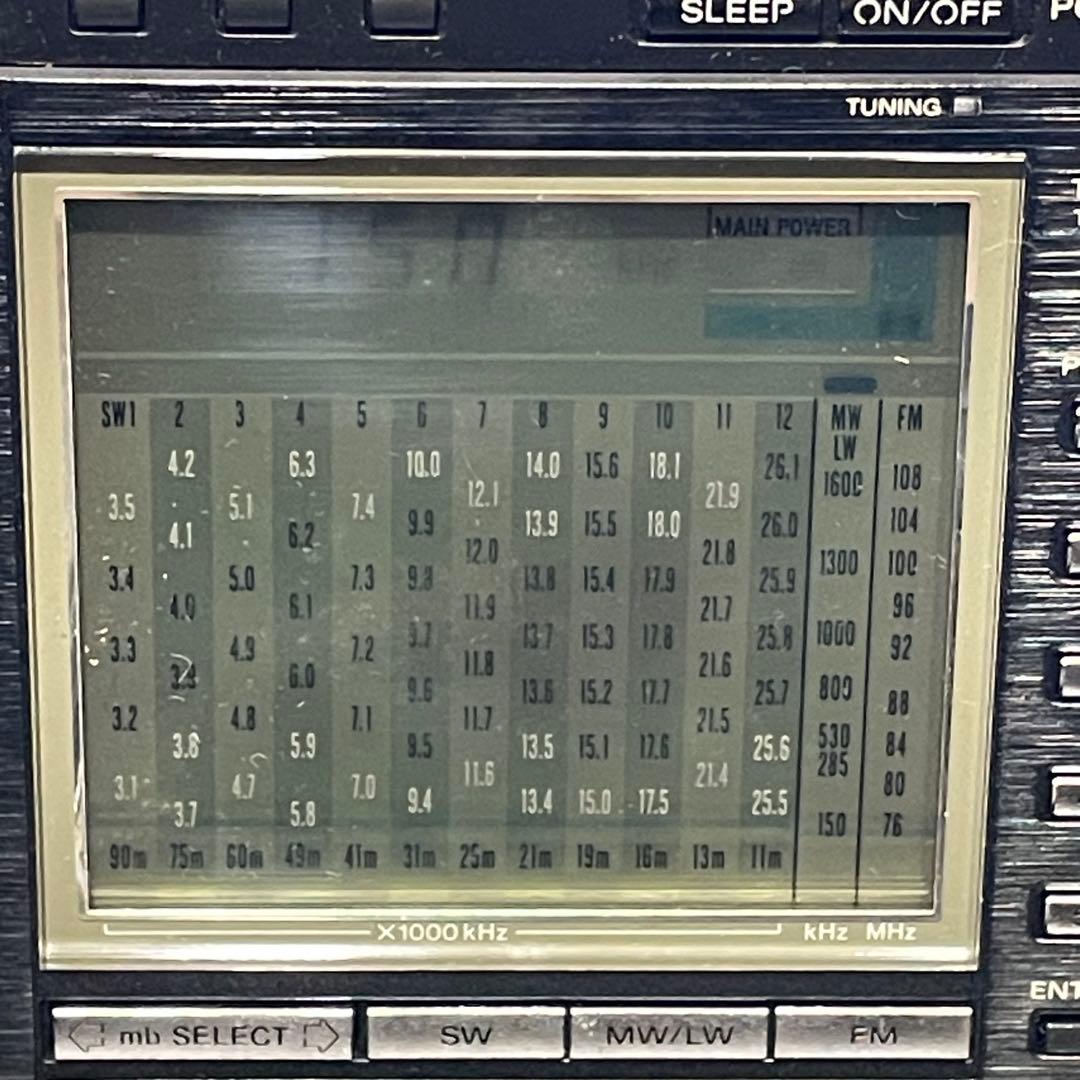 SONY ICF-7600DA 動作確認済