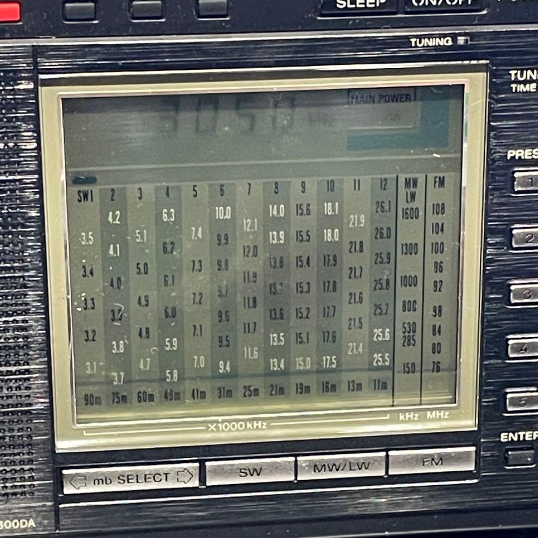 SONY ICF-7600DA 動作確認済