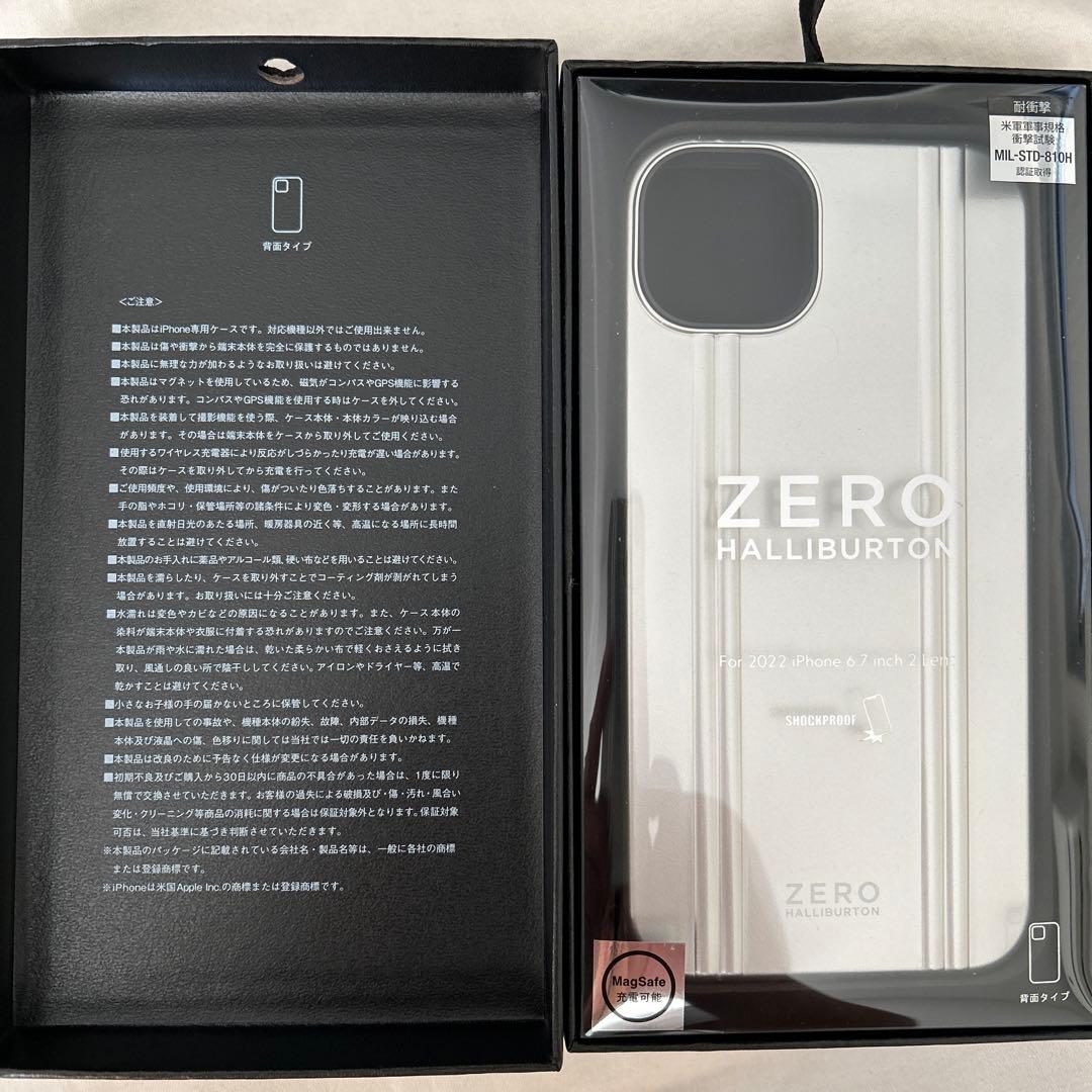 iPhone14 pro MAXゼロハリバートンスマホケース