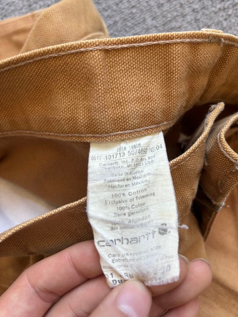 USA製Carhartt ダブルニー