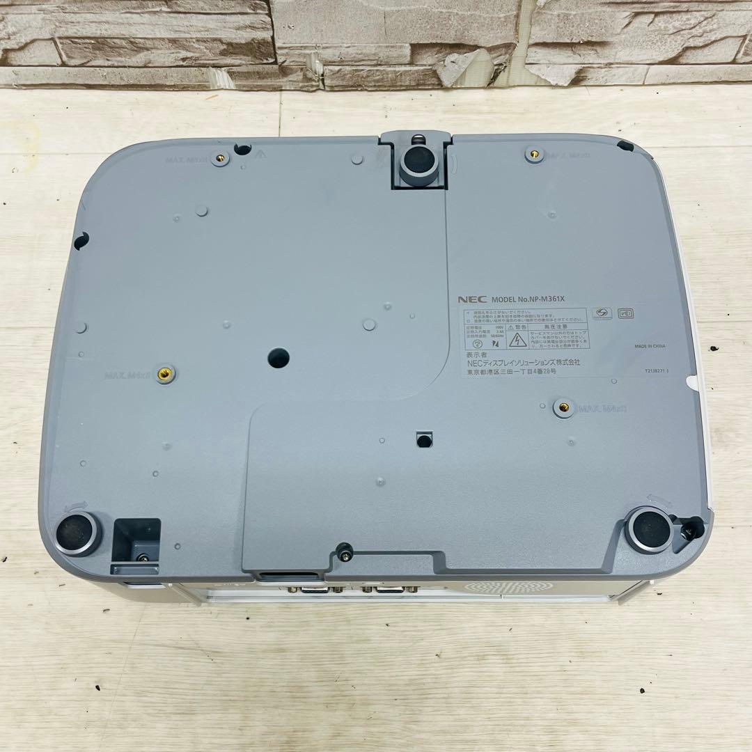 美品 NEC 液晶プロジェクター NP-M361X 3600ルーメン