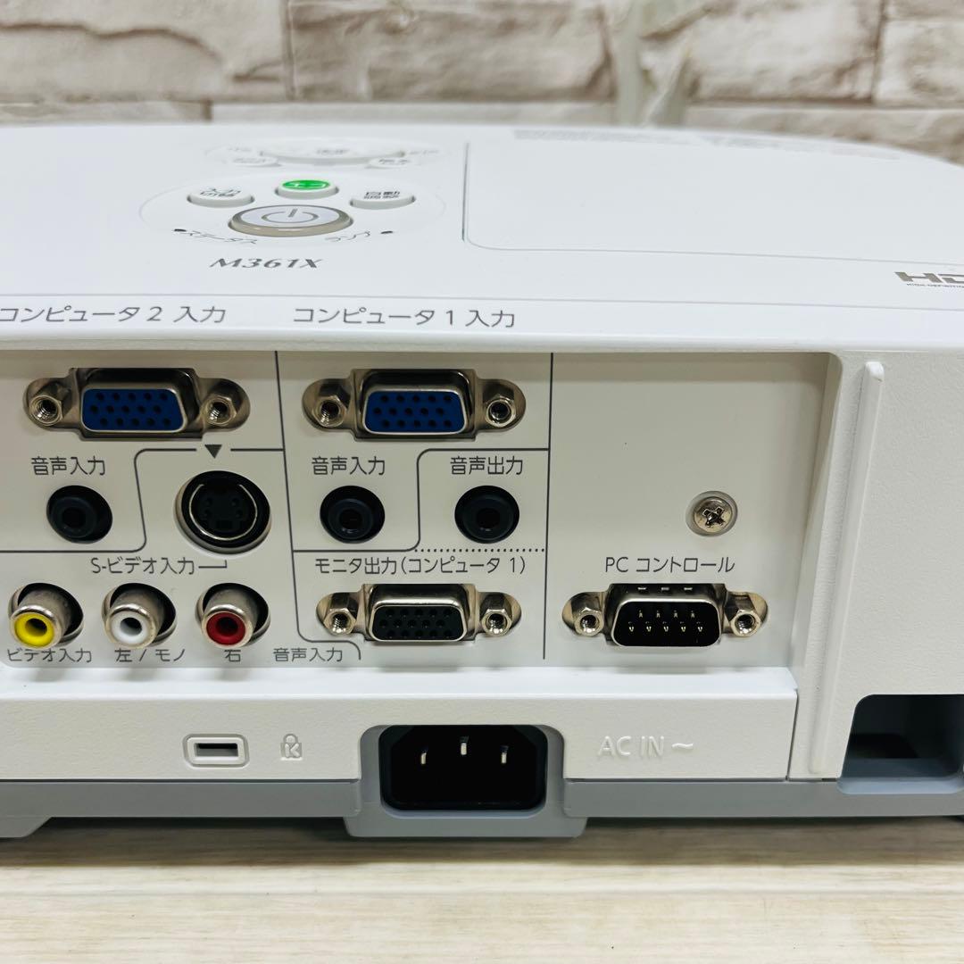美品 NEC 液晶プロジェクター NP-M361X 3600ルーメン