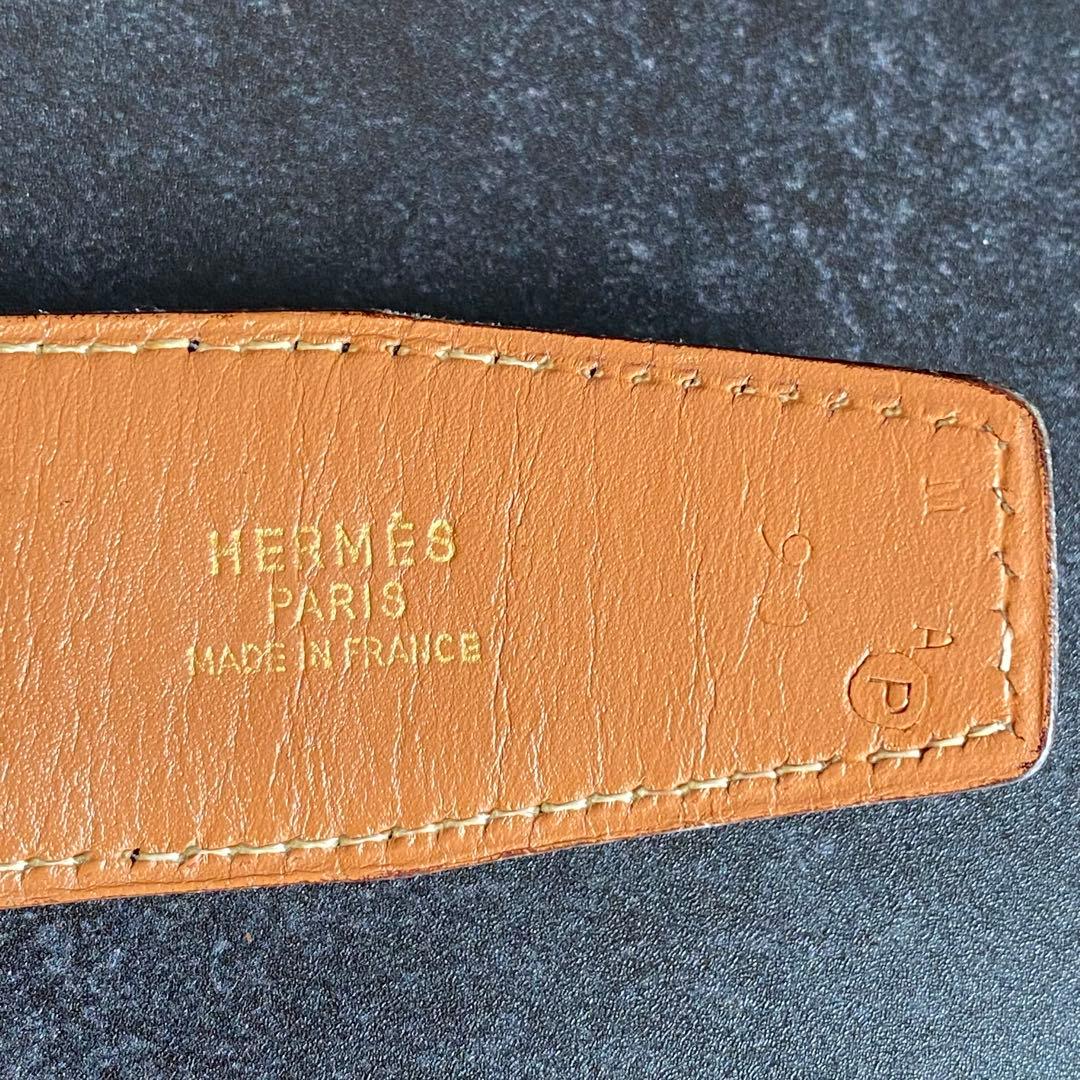 エルメス　HERMES　シュヴァル　レザー　ホースバックル　ベルト