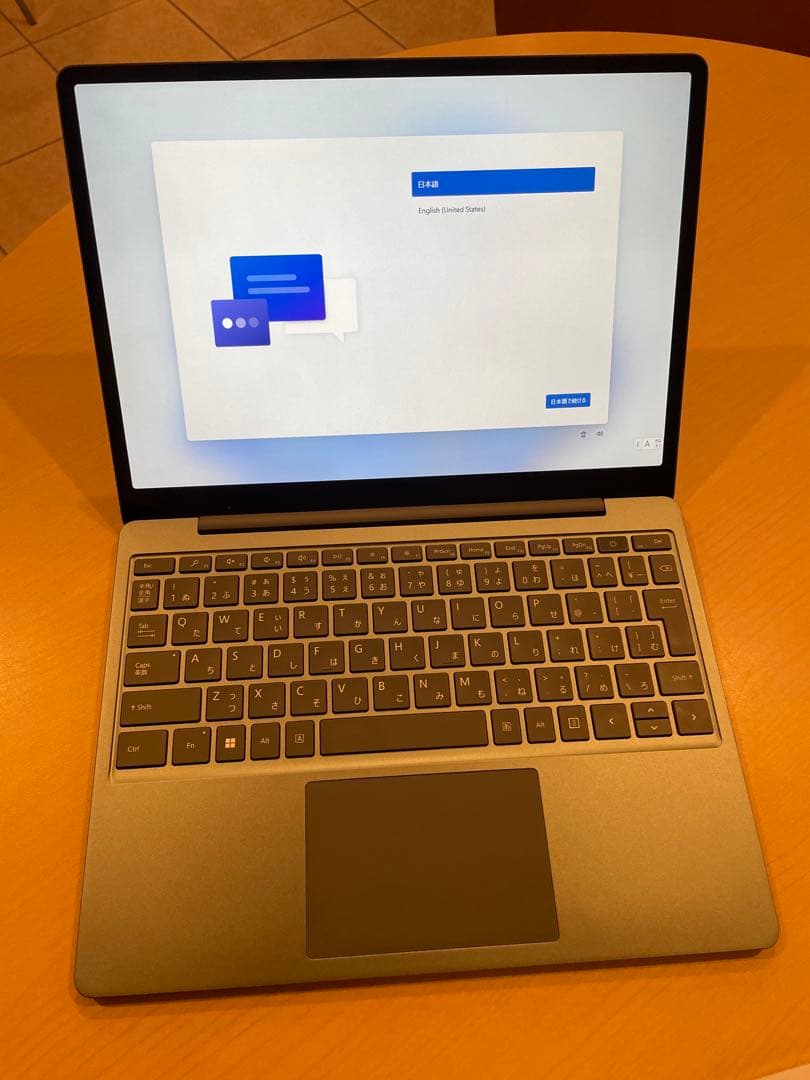 中古 Surface Laptop GO3 XKQ-00010 メモリー16GB