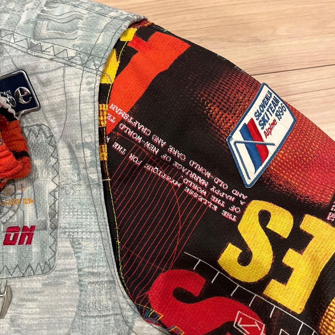 ellesse エレッセ　スロベニア　スキー　ボードウェア　セットアップメンズL