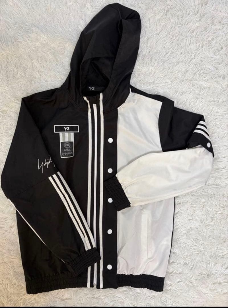 【美品】Y-3 フード付きナイロンジャケットとパンツセット