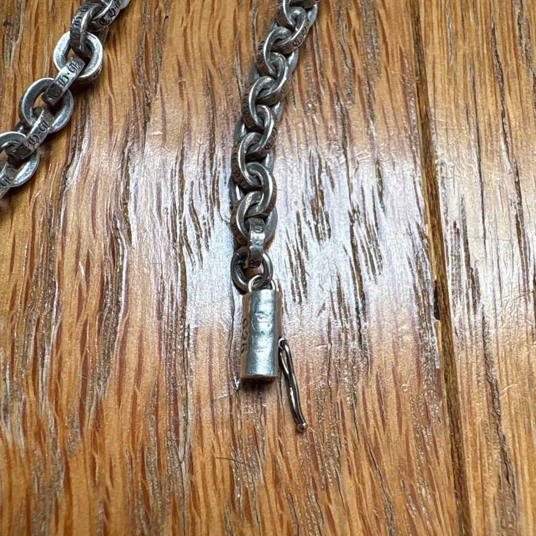 クロムハーツペーパーチェーンブレスレット8インチ