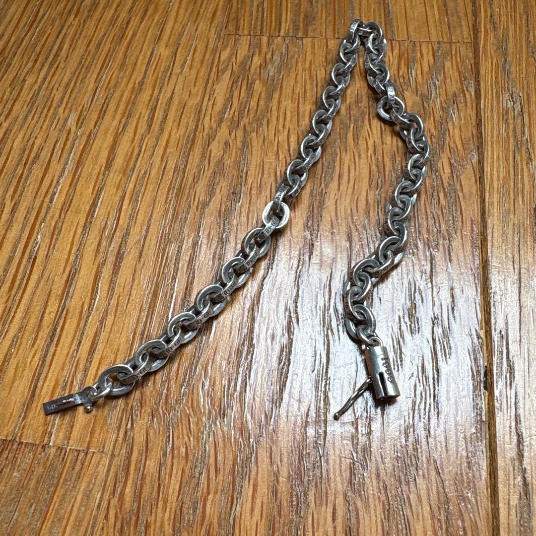 クロムハーツペーパーチェーンブレスレット8インチ