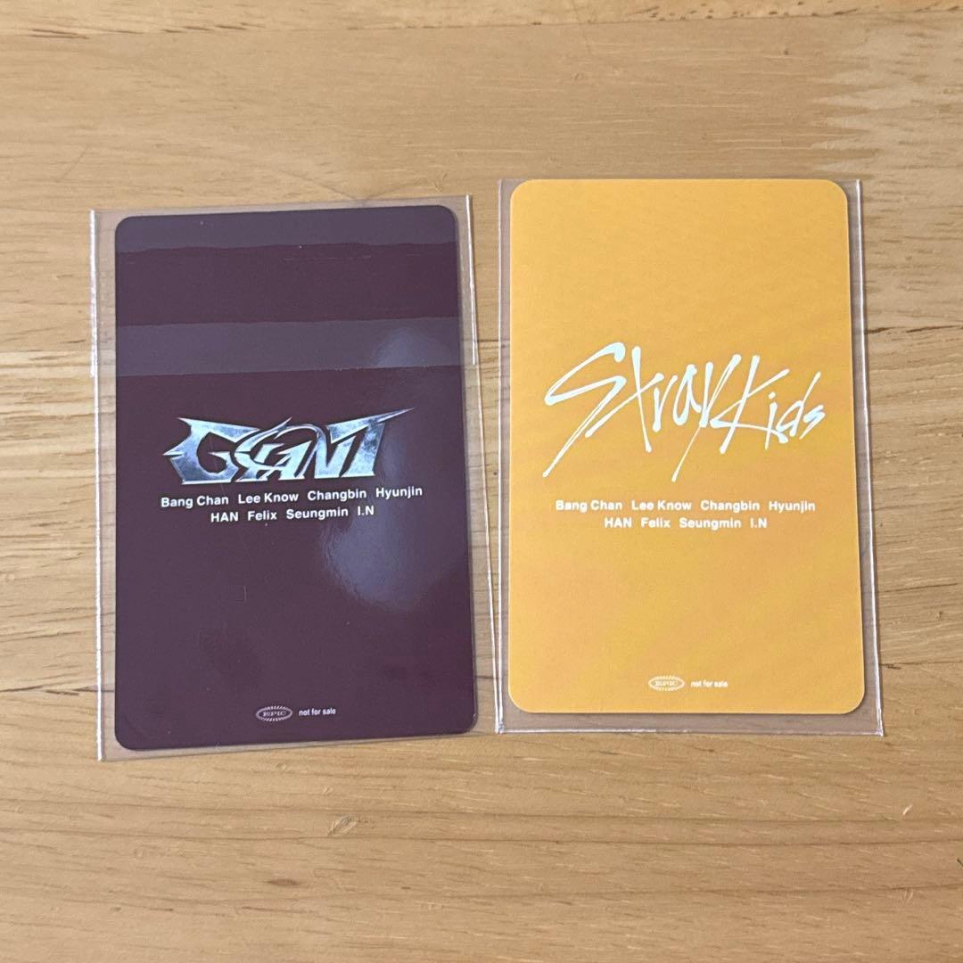 StrayKids スキズ 味噌 GIANT FC特典 TOP オフイベ トレカ