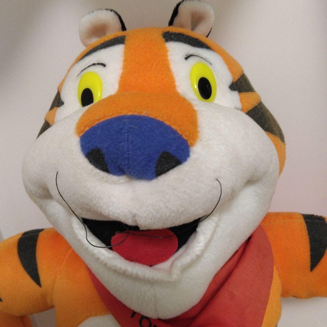 1500円値引希少品20年程前のケロッグトニーザラスタイガーぬいぐるみ親子限定品