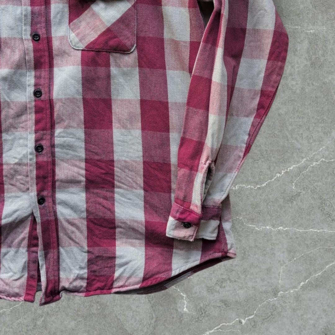 D*I様 80s ファイブブラザー ヘビーネルシャツ ブロックチェック XL U