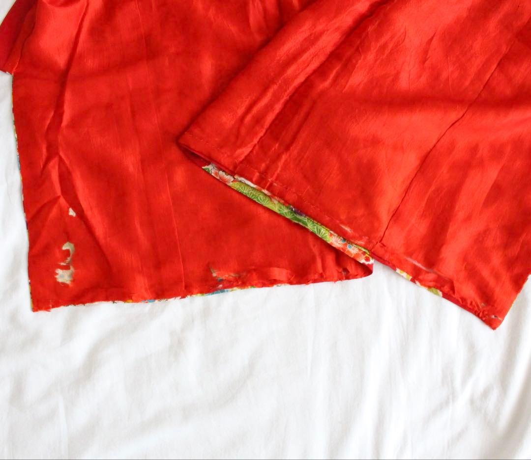 七五三 3歳 女の子 子供 アンティーク 着物 被布 セット