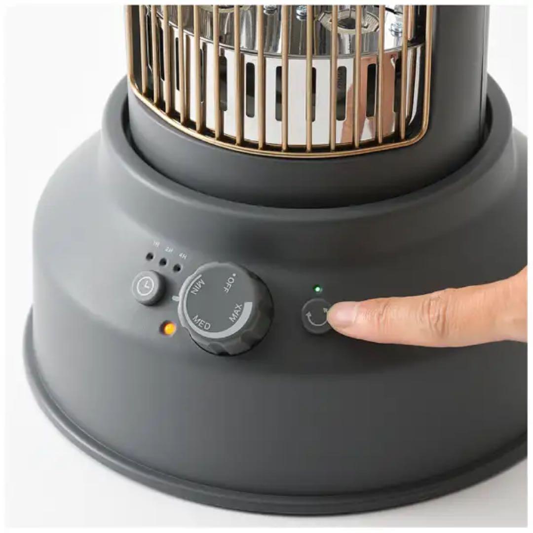 新品　カーボンヒーター Nostal Stove wide BOE077-CGY